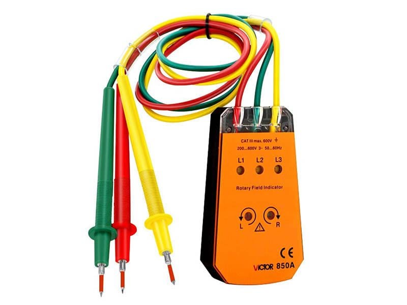THIẾT BỊ KIỂM TRA CHỈ THỊ PHA VICTOR 850A 01