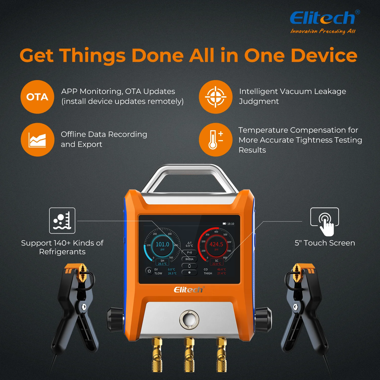 Bộ dụng cụ HVAC Elitech B 05