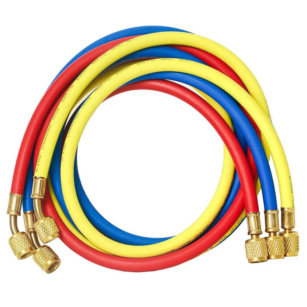 Bộ ống nạp chất làm lạnh Elitech, đầu nối 01