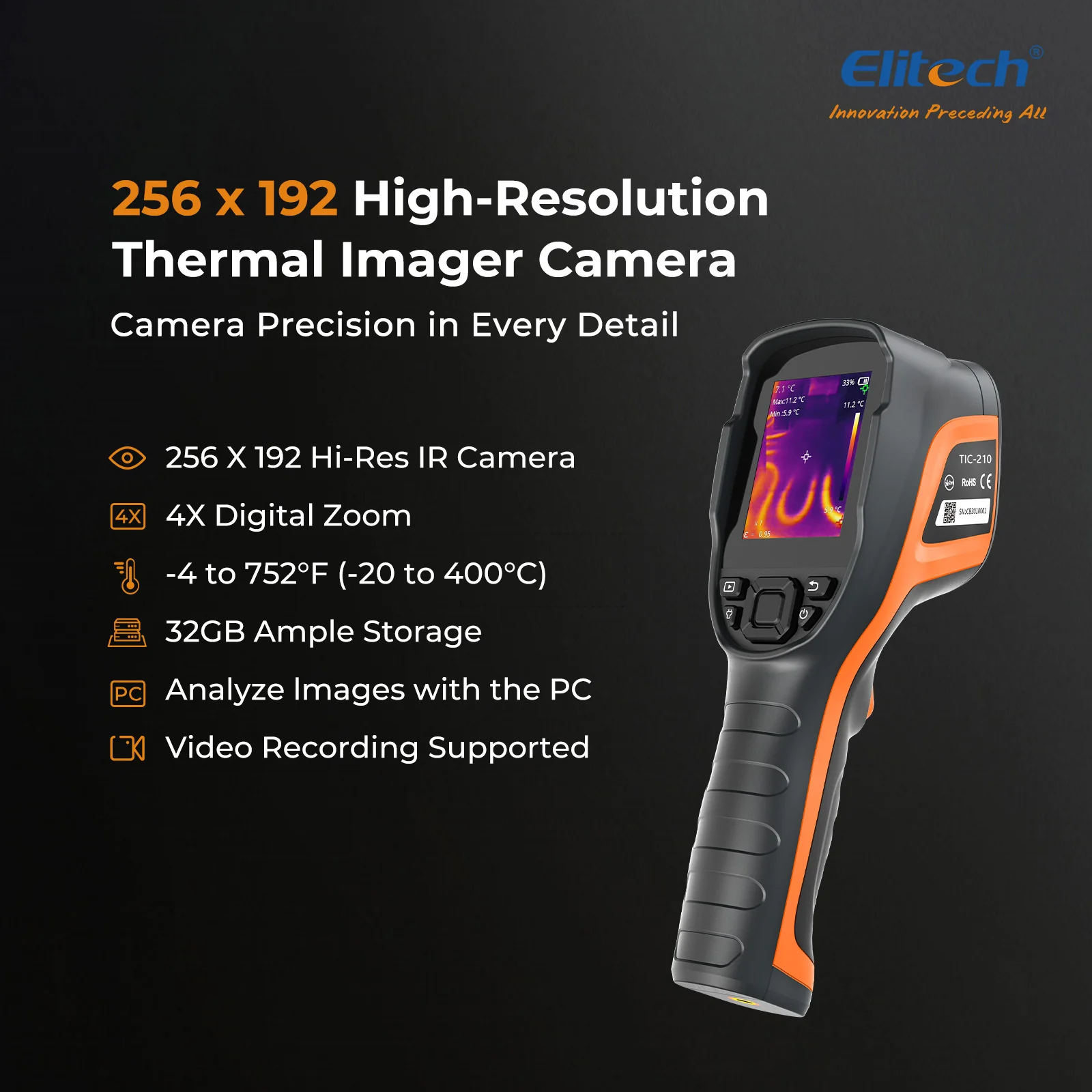 Camera ảnh nhiệt cầm tay Elitech TIC-210 02