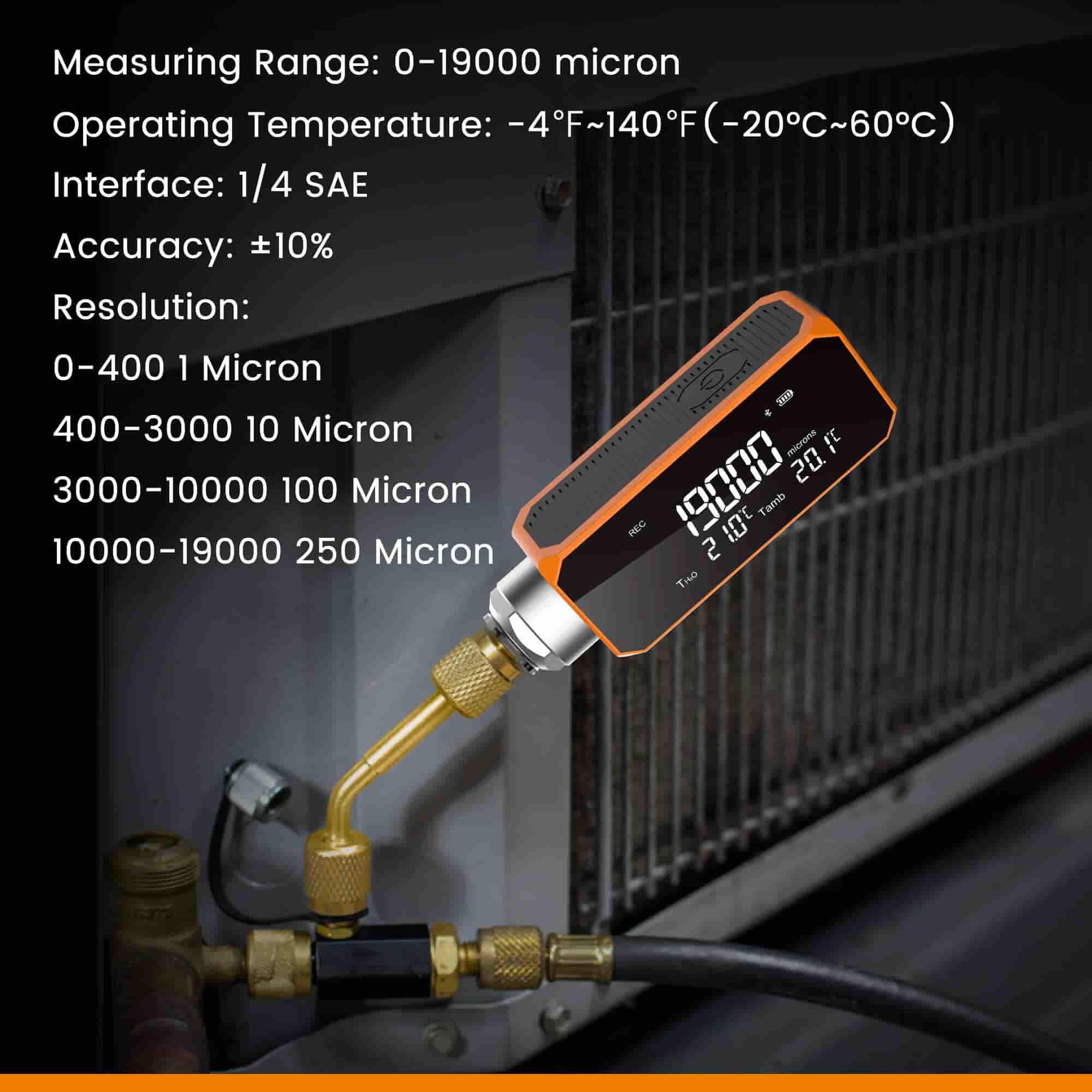Đồng hồ đo chân không kỹ thuật số Elitech VGW-mini 06