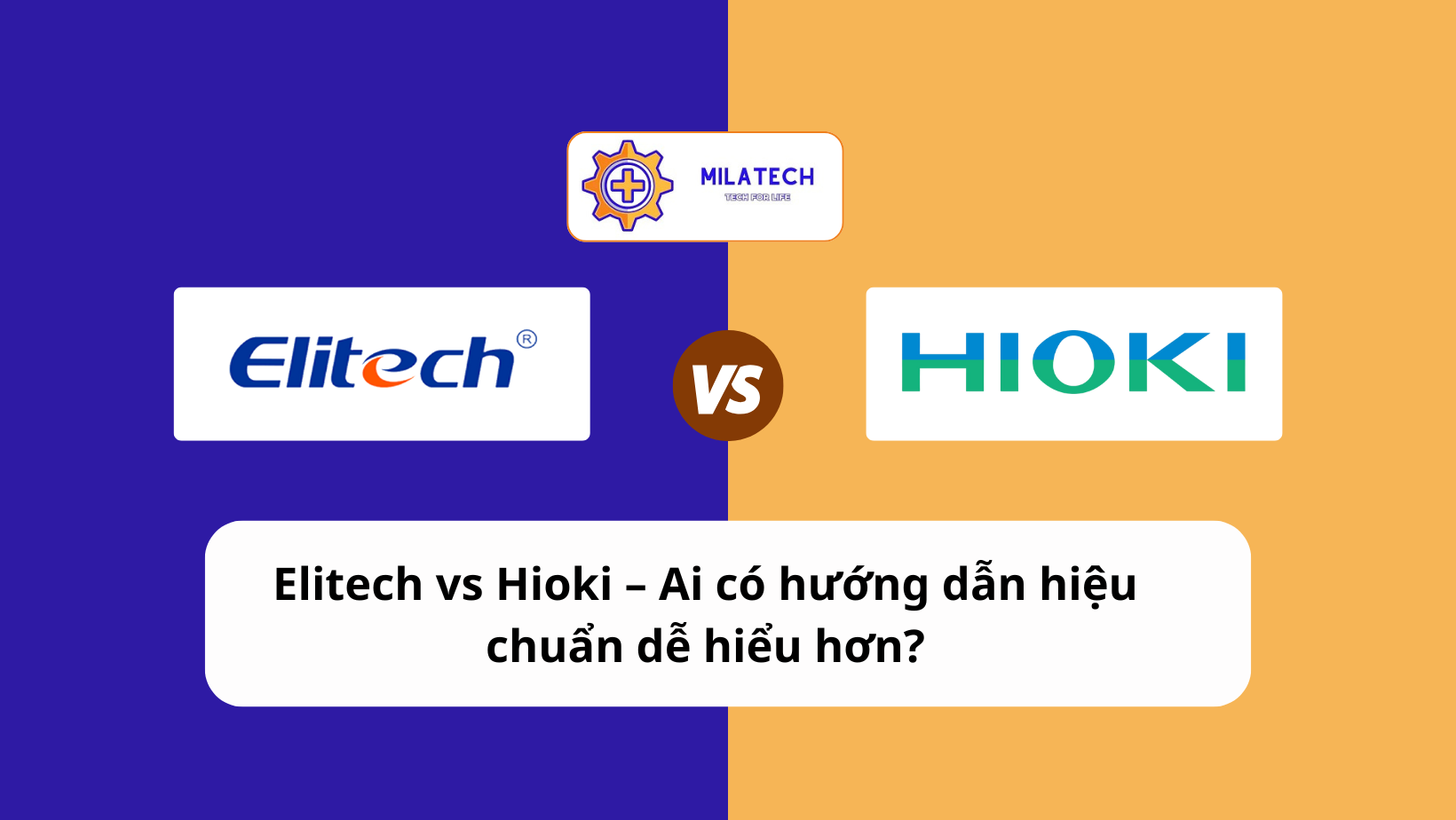 Elitech vs Hioki