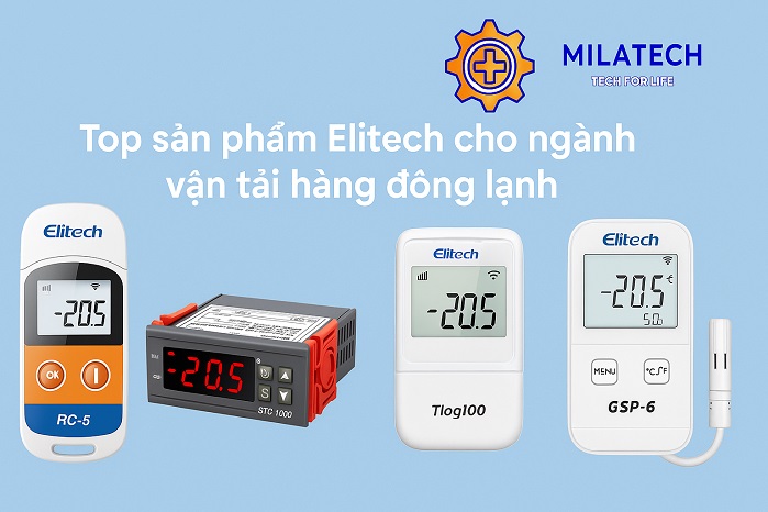 Top sản phẩm Elitech cho ngành vận tải hàng đông lạnh