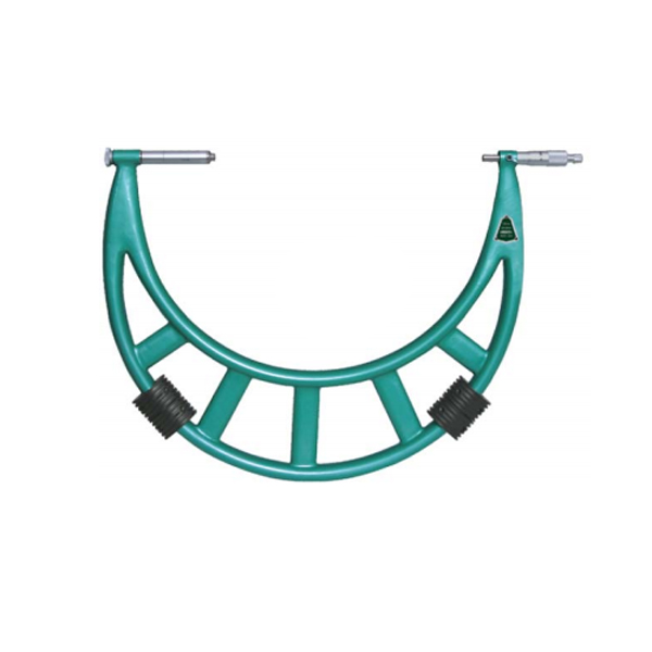Panme đo ngoài cơ khí đầu đo hoán đổi 400-500mm Insize 3206-500 01